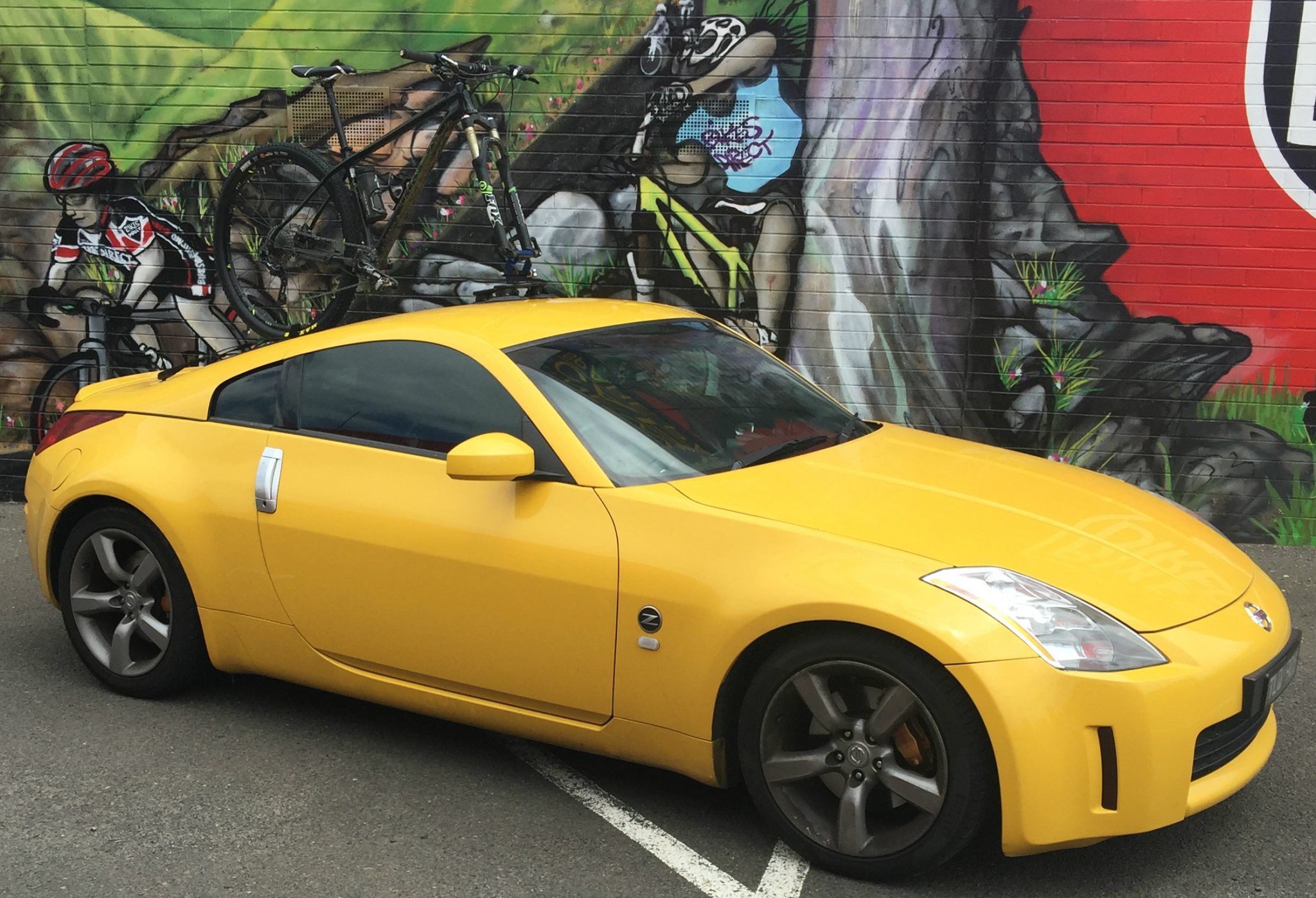 bike rack for 350z