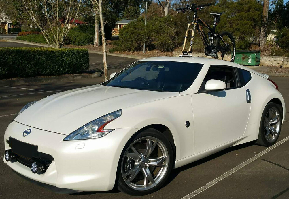 nissan 370z bike rack