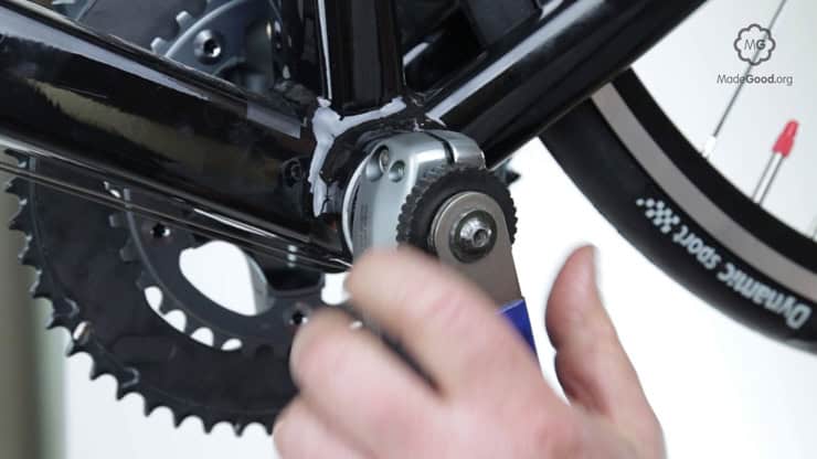 Shimano crank removal tool clearance