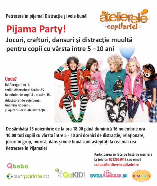 Petrecere In Pijama Distractie Si Voie Buna Gokid