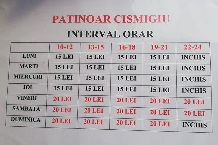 Patinoar Cismigiu Patinoarul In Aer Liber Din Parcul Cismigiu
