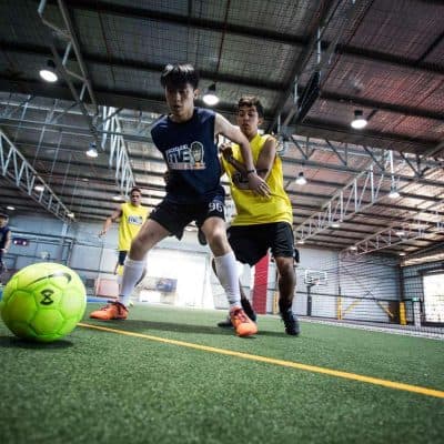 indoor action soccer