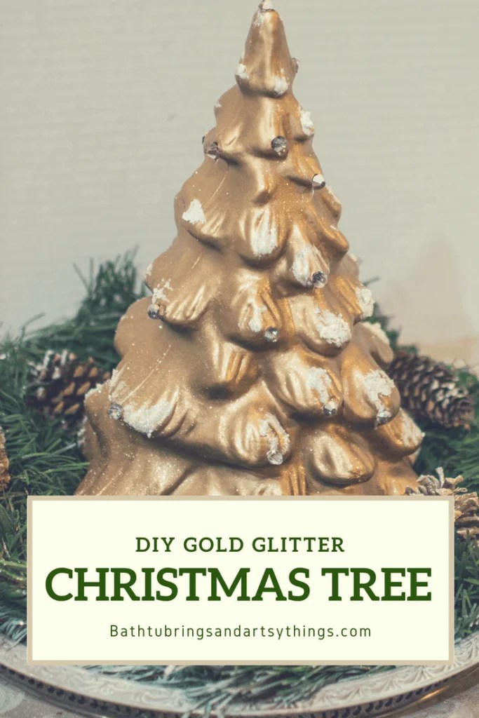 Make Your Own Retro Ceramic Style Christmas Tree