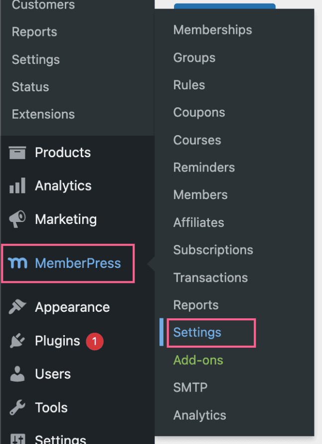 step 1 2 - MemberPress WooCommerce Integration Plugin