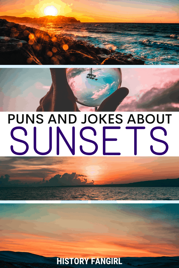 30 Clever Sunset Puns Jokes For Sunset Instagram Captions Statuses History Fangirl Download the best instagram good captions for sunset pictures with sunset captions and quotes. jokes for sunset instagram captions