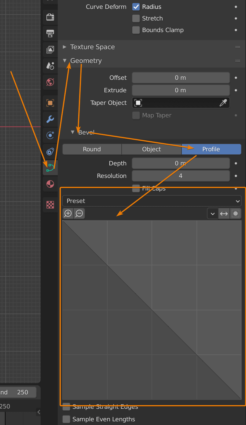 Blender Curve Object Bezier Nurbs Paths Modifiers And Profiles Artisticrender Com