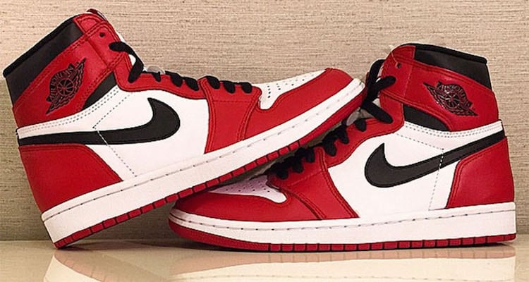 jordan retro 1 red and black