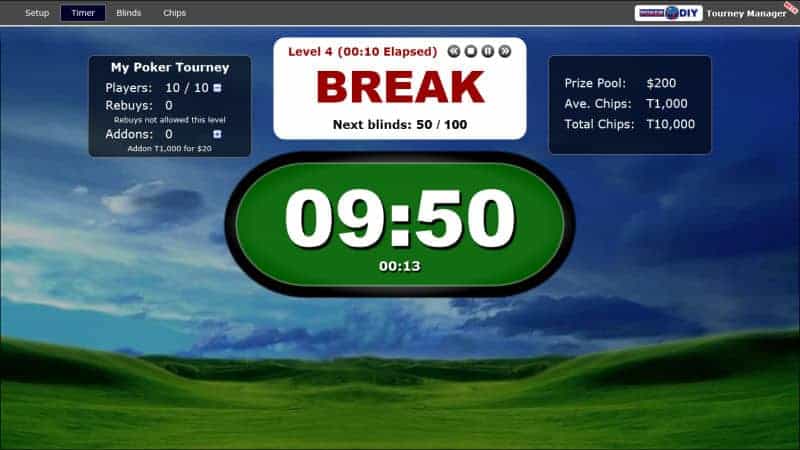 Poker Blind Uhr