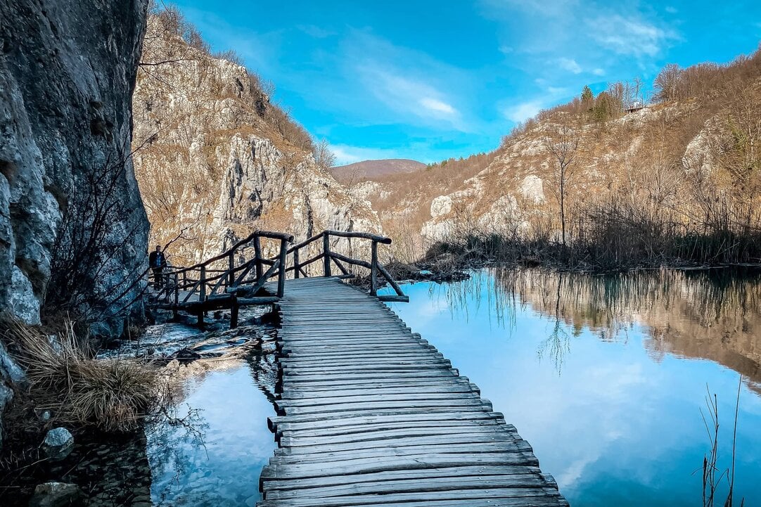 Nationalpark Plitvicer Seen Im Winter Travellingcarola