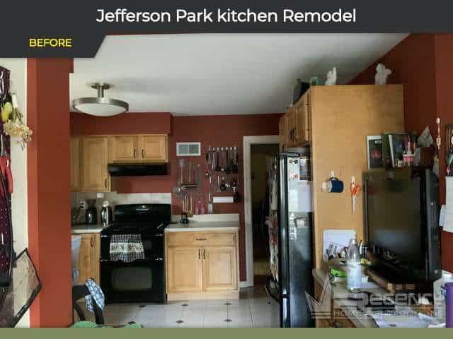 Jefferson Park Kitchen Remodel - Regency Home Remodeling