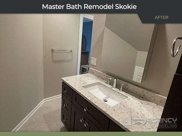 Master Bath Remodel Skokie - Regency Home Remodeling