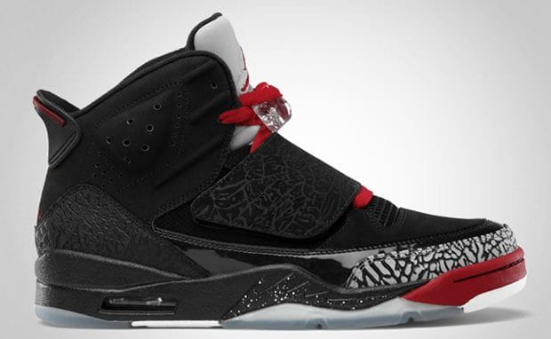 son of mars jordans red