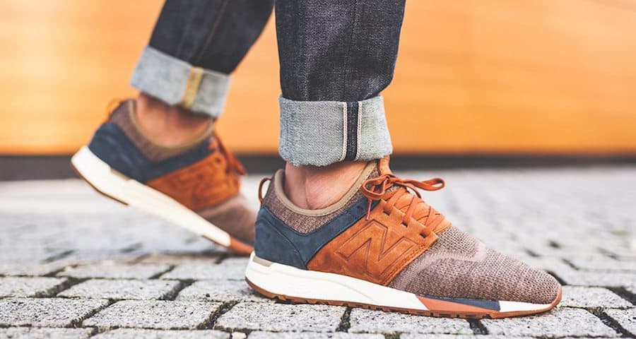 new balance 247 luxe mens red