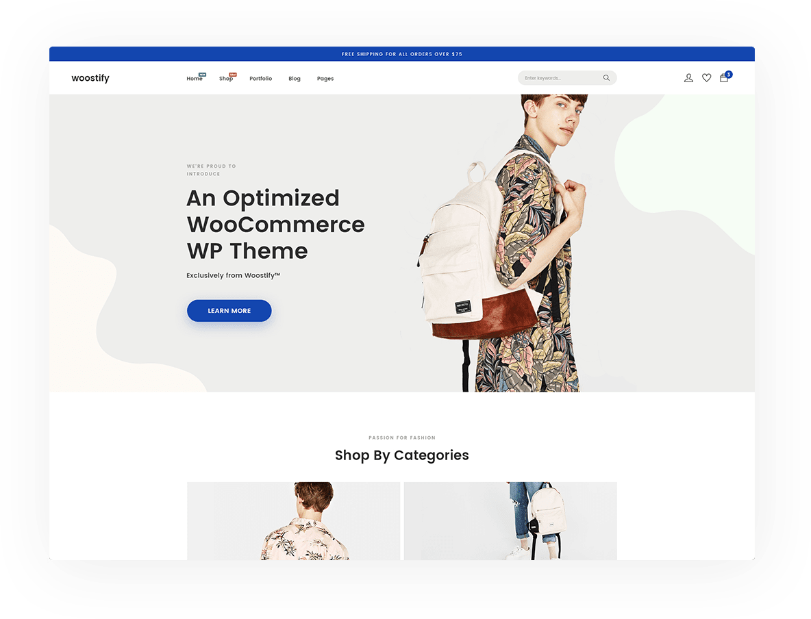 Woocommerce theme