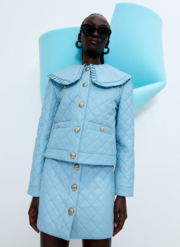 Quilted Leather Jacket Uterque