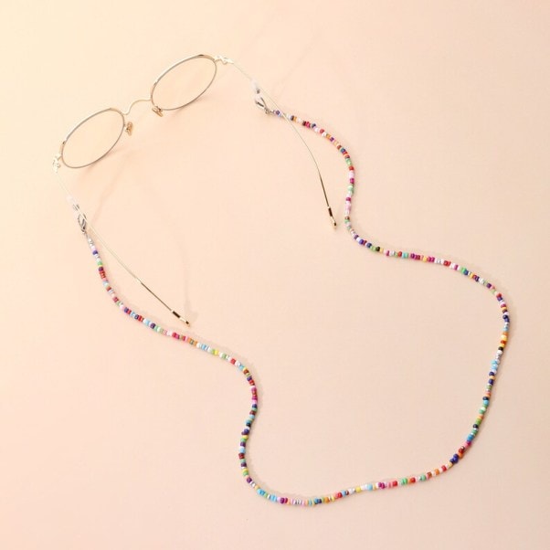 Beaded Sunglasses Chain Boho Chic Sunglasses Cord Glasses Etsy