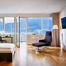 Room with balcony