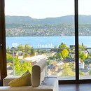 Terrace lake view