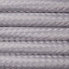 Grey - polyester braided cable