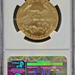 Gold eagle 1oz 2010 NGC MS70 early releases 25 years of gold eagles 101muntennl back