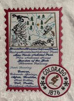 State of Colorado and Map (5x7 and 6x10) 6 designs