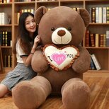 big teddy bear saying i love you