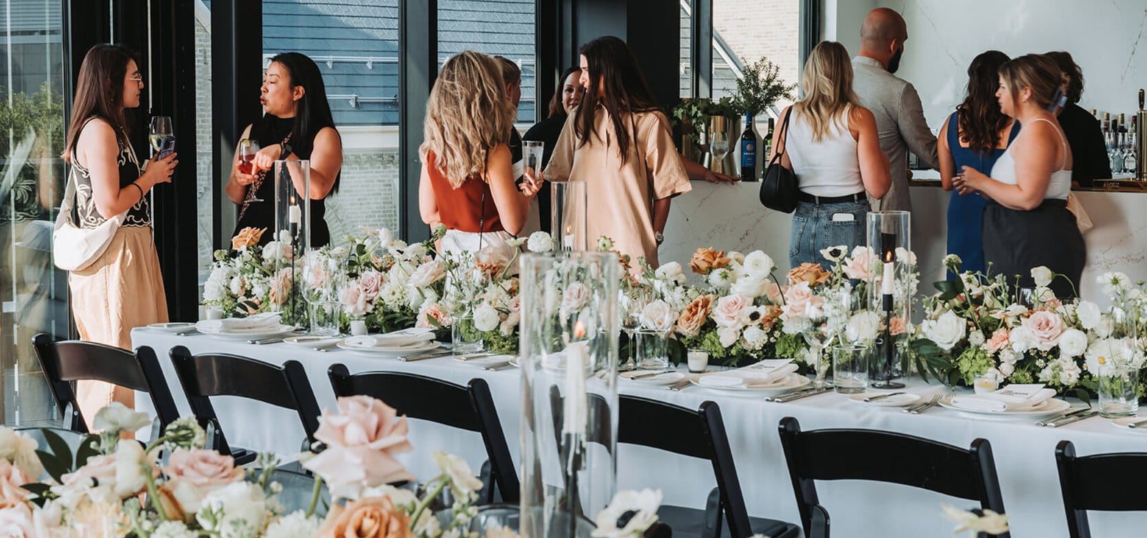 Open house wedding reception 60 photos - Astyledwedding.com