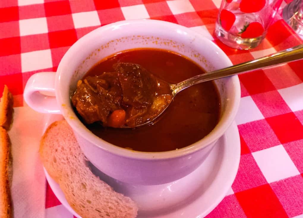 Goulash in Budapest