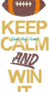 Keep Calm Football