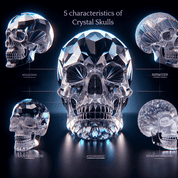 5 characteristics of crystal skulls