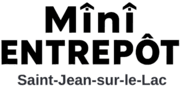 Logo de Mini-Entrepôts Saint-Jean-sur-le-Lac en noir