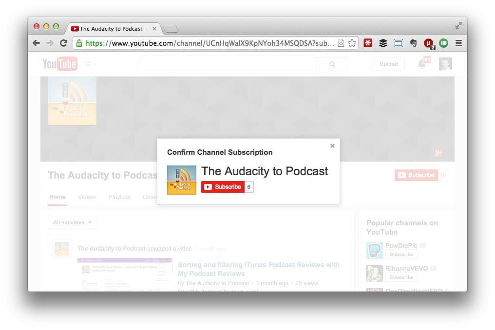 How To Make A Youtube Subscription Link