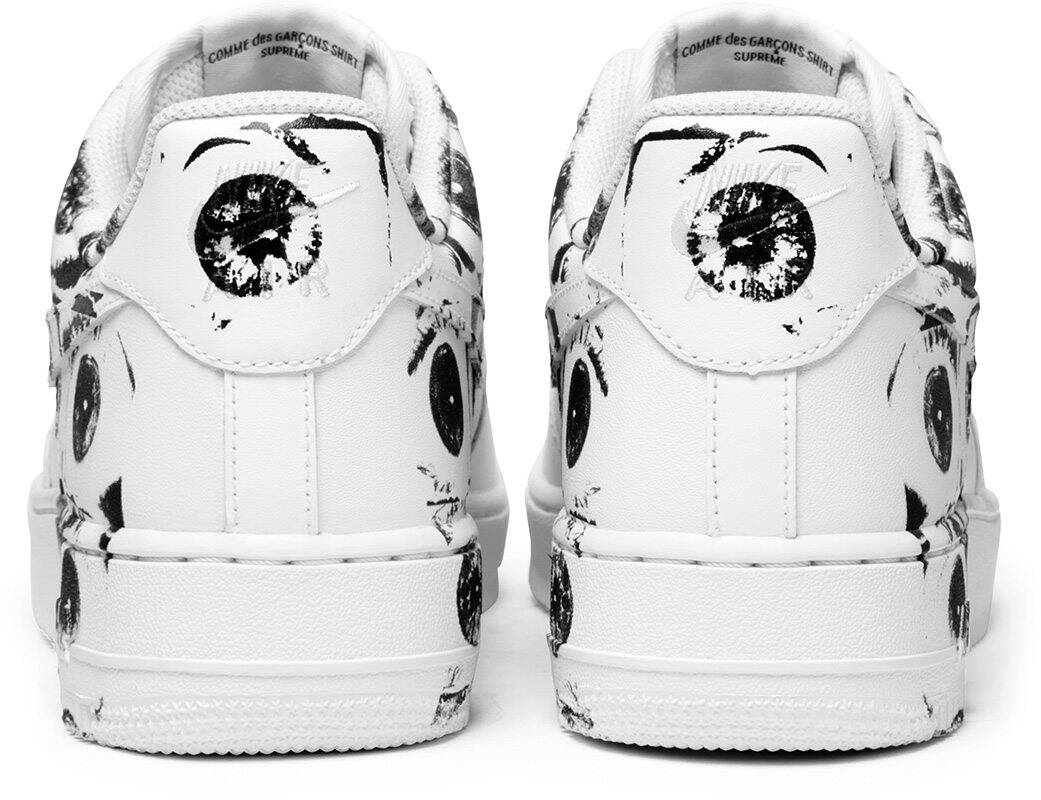 supreme x comme des garçons x nike air force 1 low