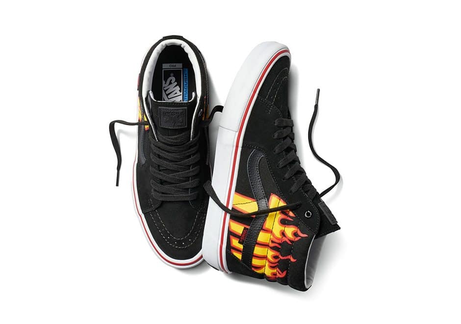 vans sk8 hi pro x thrasher
