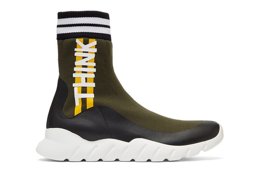 fendi trainers sock