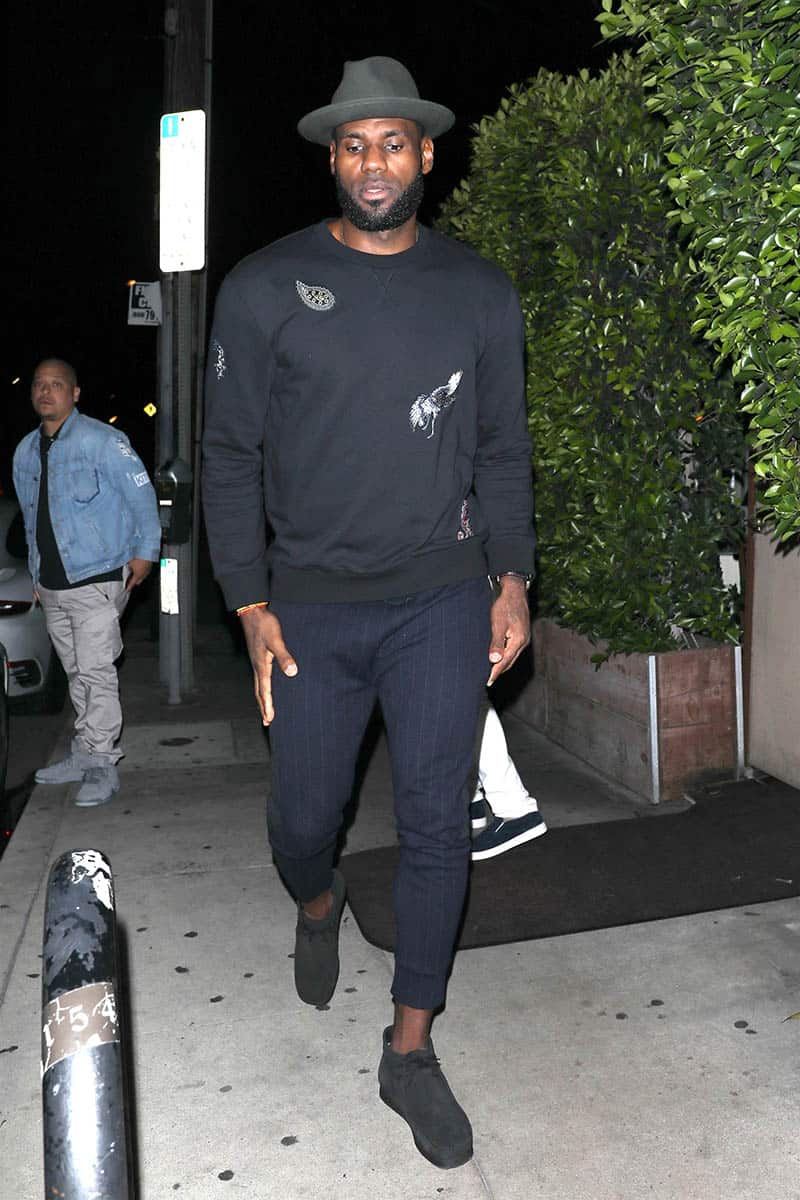 lebron sweats