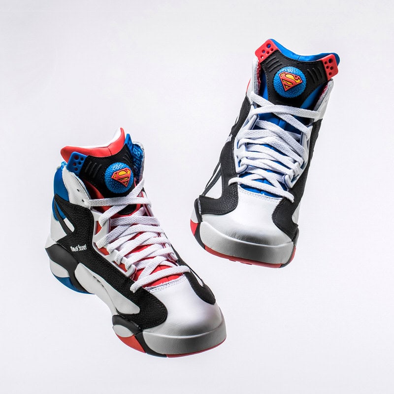 reebok pump superman