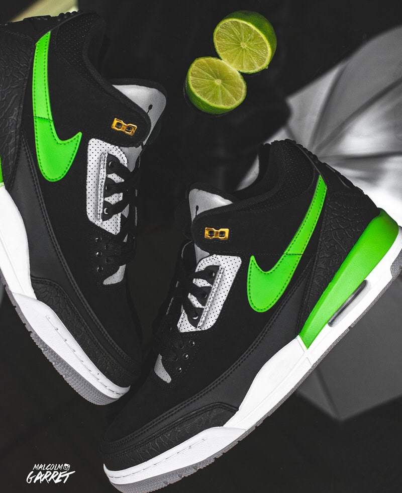 jordan 3 tinker green