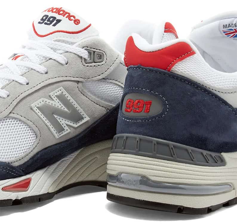new balance 991 navy blue