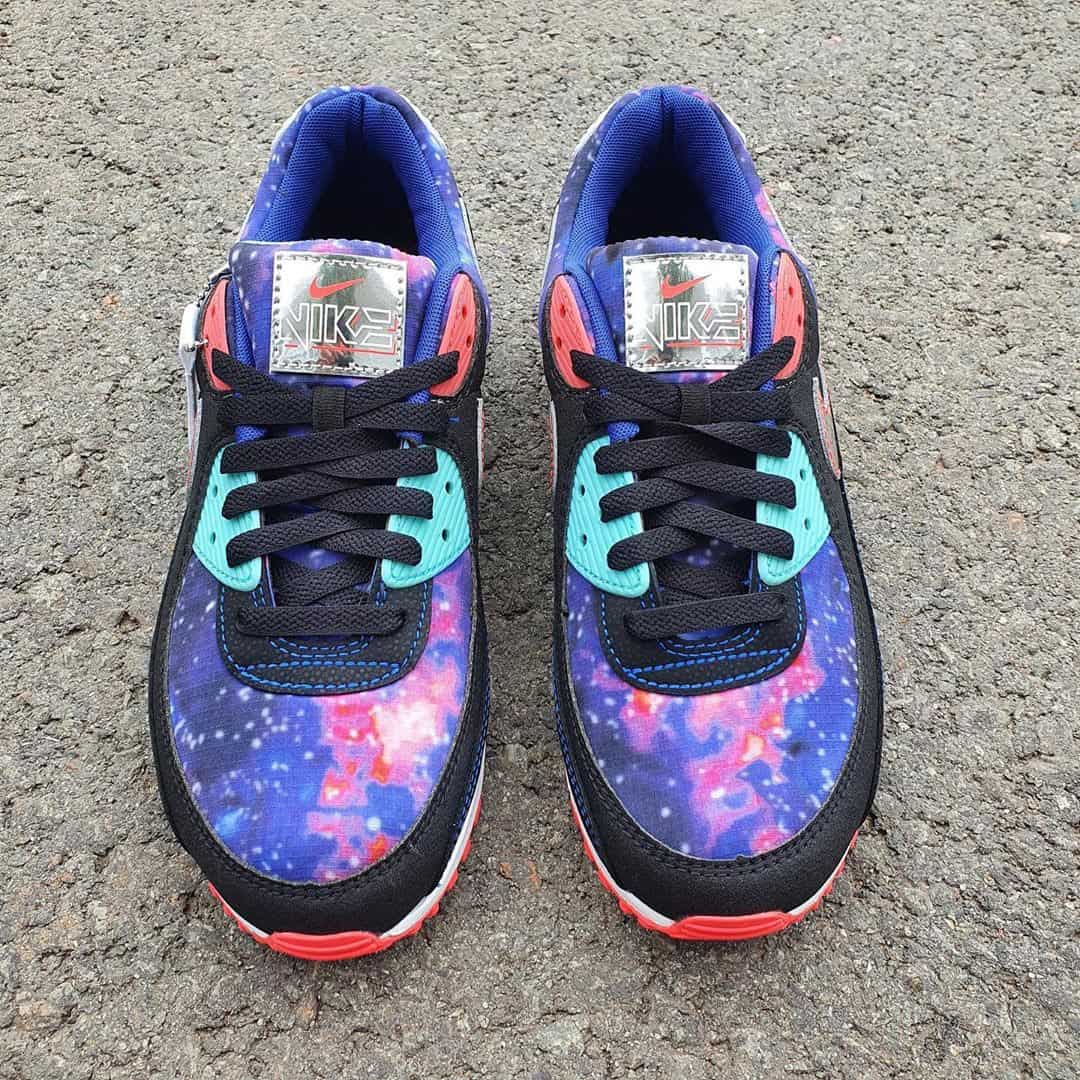 air max 90 blue galaxy