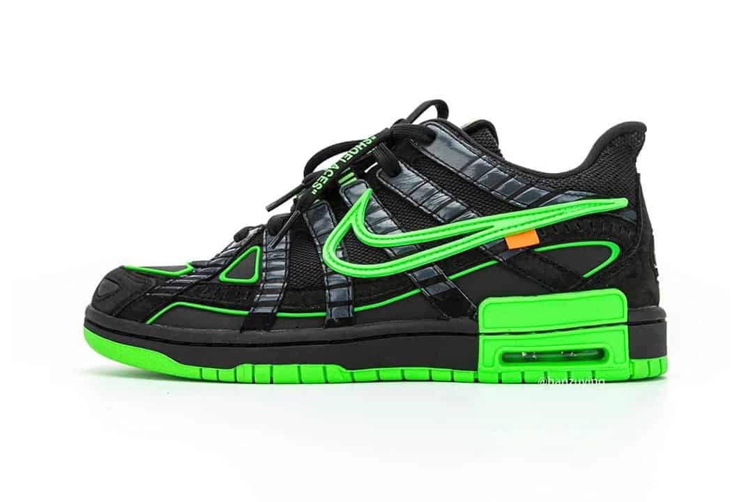 dunk off white green