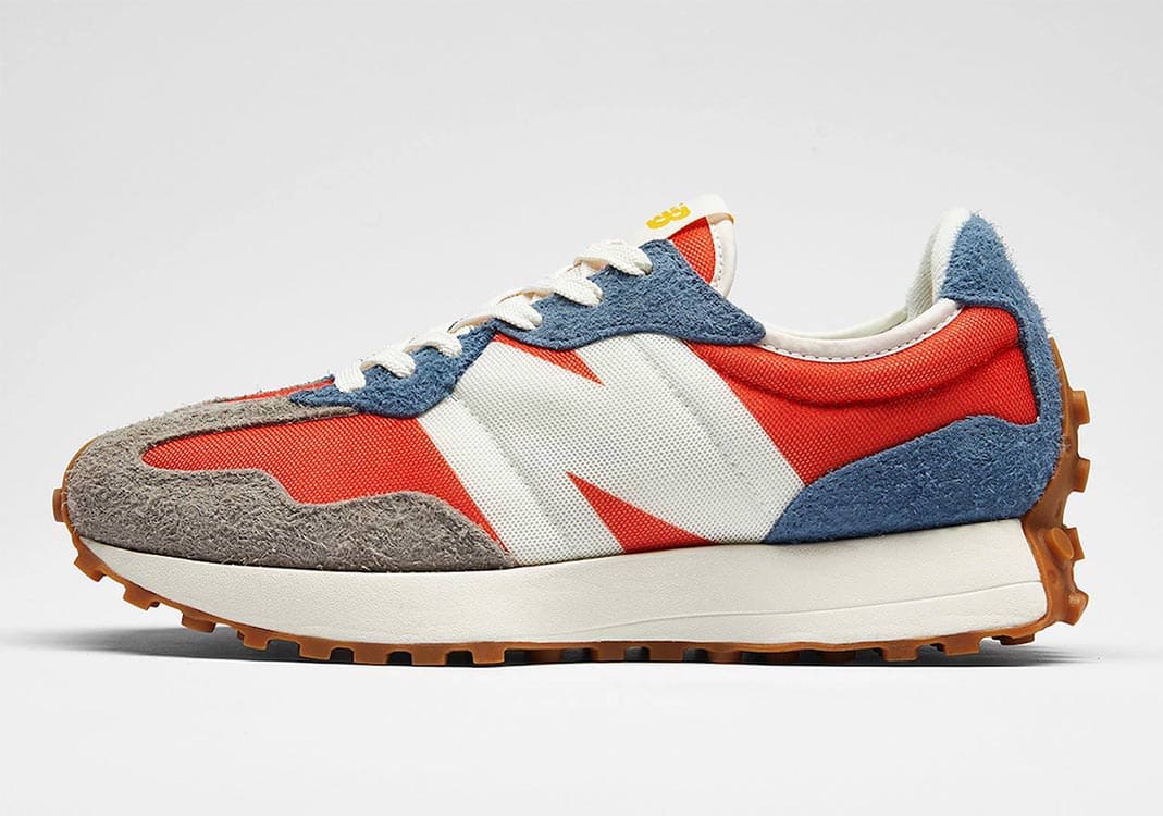nb 327 blue white