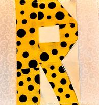 Letter R Block ITH in 6 hoop sizes