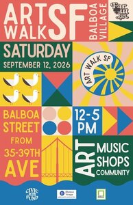 Art Walk SF + Far Out Fest: Balboa Village Block Party