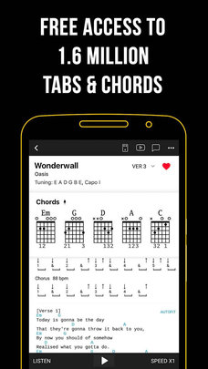 Ultimate Guitar Chords and Tabs screenshot 2