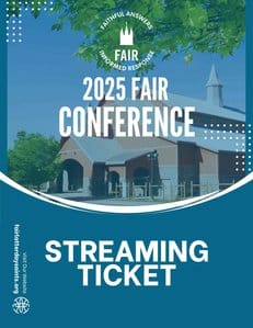 August 2025 FAIR Conference - Streaming