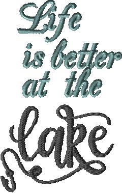 Lake Theme Design Life better at Lake