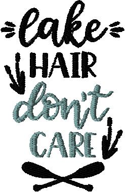 Lake Theme Design Lake Hair dont care