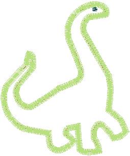 Dino Applique 4x4