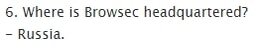 BrowsecVPN Russia Location Email